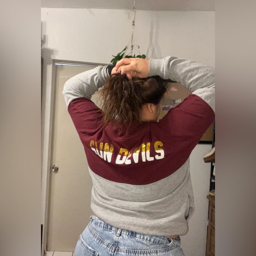 SUN DEVILS ASU , MEDIUM, QUARTER ZIP